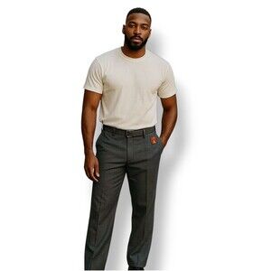 NEW Vintage Y2K Michael Kors Bryant Flat Front Classic Fit Relaxed Leg Trousers